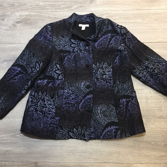 Chico’s Jacket with mandarin collar - Picture 2 of 7